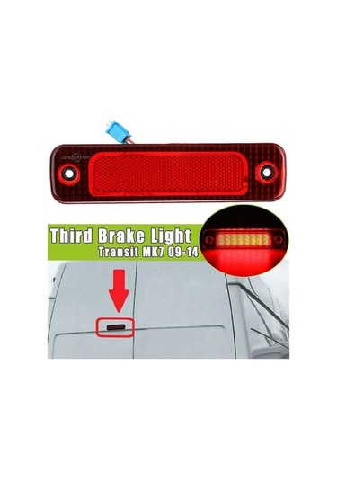 Geeroyoo Fren Ford 5128002 3 İçin Artfulabode Yüksek Montajlı Mk7 Lamba 2009-2014 Zg