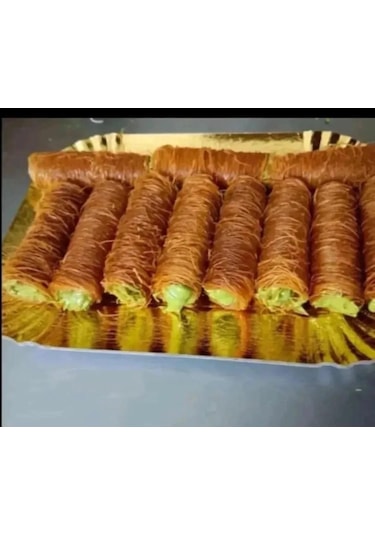 Maldiyam Sarma Tatlı Kadayıflı Antep Fıstıklı Tatlı 1 Kg