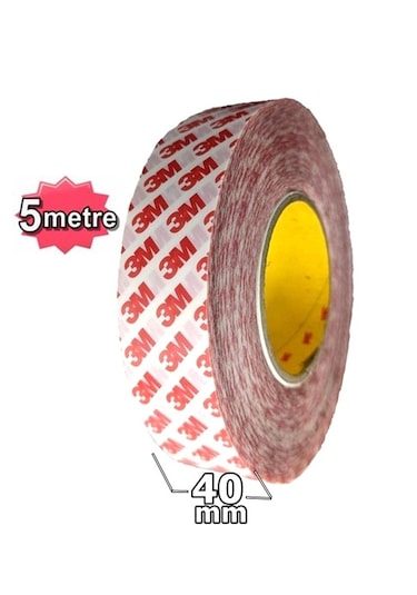 3m Gpt 20 Çift Taraflı Bant 5mt Şeffaf Yüksek Performans 3m Montaj Bandı 9088