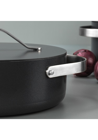 Schafer Moonlight 7 Parça Seramik Tencere Seti-siyah