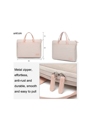 Sones Macbook Uyumlu 15,6-16,1 İnç İçin Mahoo 10188 Ultra İnce El Bilgisayar Çantası Postacı Dizüstü Bilgisayar Çantası, Renk: Haki + Gri Mouse Pad Diğer