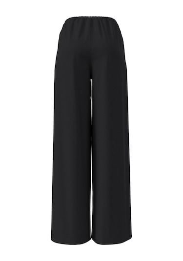 Calvin Klein Kadın Siyah Geniş Paçalı Pantolon-13584 Siyah