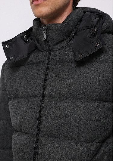 Colins Regular Fit Erkek Antrasit Mont Cl1076718 Q1.v1 Ant Antrasit