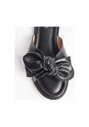 Benetti Yazlık Düz Tabanlı Sabo 329857855 Siyah