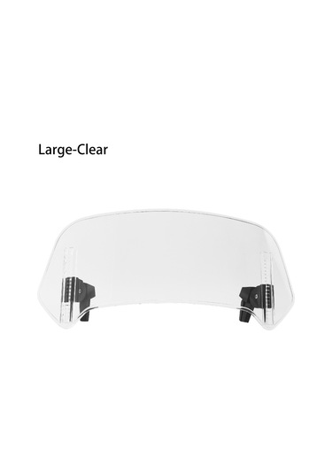 Gajeena "yüksek Ayarlanabilir Rüzgar Koruma Ekranı - Motosiklet İçin Abs Malzeme, Evrensel Uyumlu"