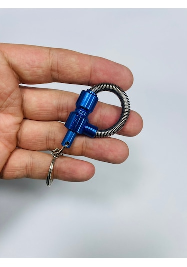 Mini Ceplik Anahtarlıklı Yaylı Pipe Pipo //76mm