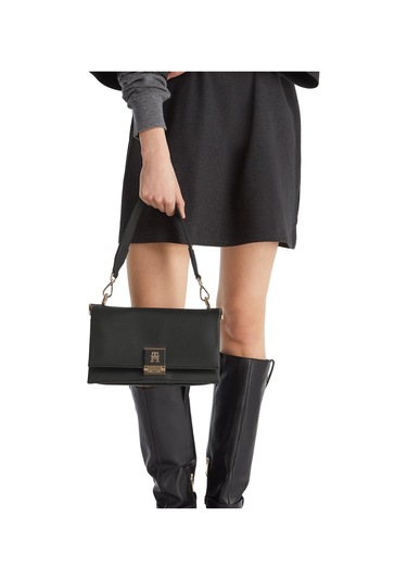 Th Her Med Crossover Kadın Siyah Çanta-10145 Siyah