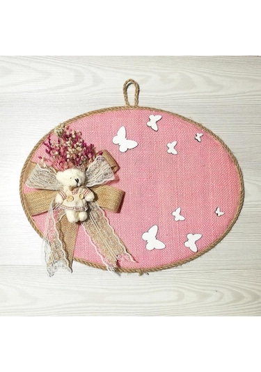 Loradavet Lora Davet Kız Bebek Odası Kapı Süsü, Hastane Kapı Süsü, Duvar Sü (529645646) Çok Renkli