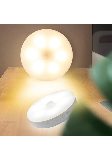 Xurunkeji Puck Light Led Hareket Sensörlü Dolap Işıkları Usb Şarj Edilebilir Dolap Altı Tezgah Aydınlatma Gece Lambası Sıcak Beyaz 6 Adet Beyaz Xurunkeji Puck Light Led Hareket Sensörlü Dolap Işıkları Usb Şarj Edilebilir Dolap Altı Tezgah Aydınlatma Gece Lambası Sıcak Beyaz 6 Adet Beyaz