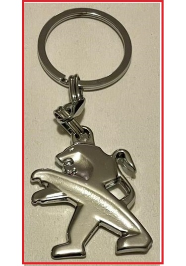 Peugeot Otomobil Anahtarlığı