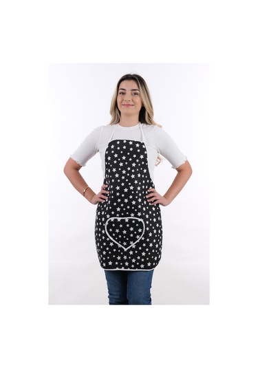 Trendy 3lü Set Sıvı Su Geçirmez Mutfak Önlüğü Isıya Dayanıklı Fırın Eldiveni Ve Tutacak Çeyiz Seti Çizgili Kahve Çok Renkli