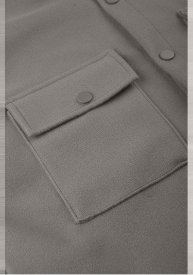 Deepsea Erkek Koyu Gri Premium Kaşe Ceket Şık, Modern Ve Sıcak Tutan Tasarım Ceket Mont 2500559 Koyu Gri