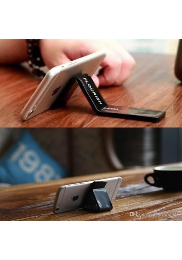 Hobibahçem Yeni Nesil Nanotech Güçlü Yapıştırıcı Cep Telefonu Tutucu Pad Siyah