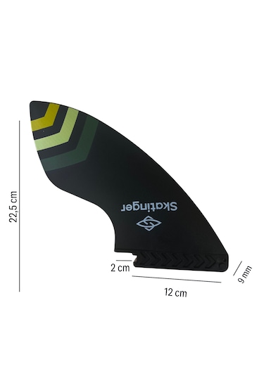 Sup Paddle Board Renkli Fin