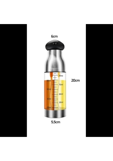 Çift Ölçekli Yağ Ve Sirke Sprey Şişesi Çok Renkli