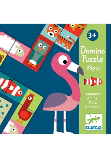 Djeco Domino Animo-Puzzle