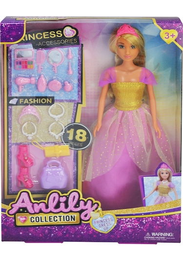 Anlily Bebek Makyaj Ve Aksesuar Seti Pembe