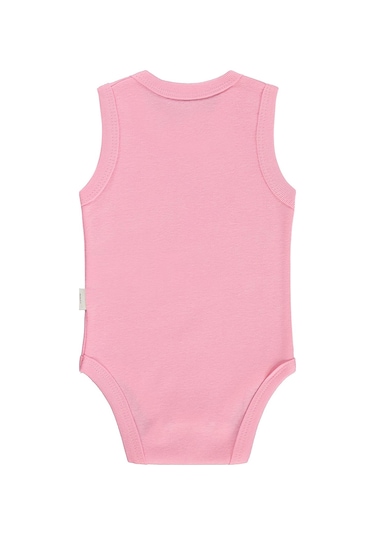 Civil Baby Unicorn Baskılı 0-3 Yaş Çıtçıtlı Badi - Pembe
