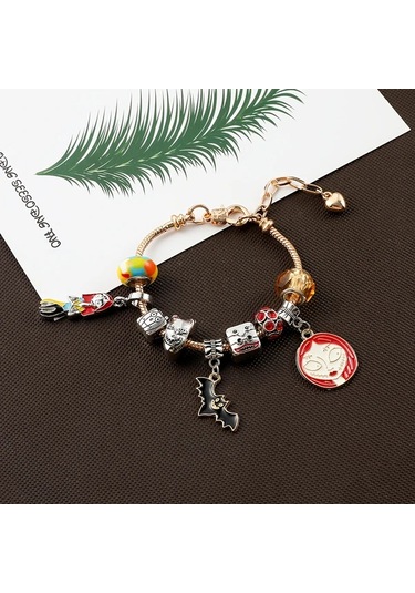 Honeybeeshop Cadılar Bayramı Dıy Bileklik Kolye Seti Hediye Kutusu Arkadaş Ve Aile İçin