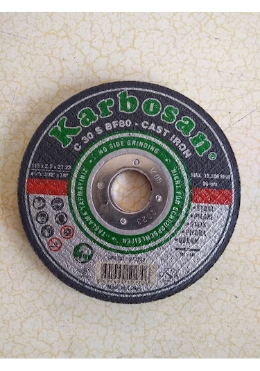 Karbosan Genel Taş Kesici Disk 5 Adet 115 Mm