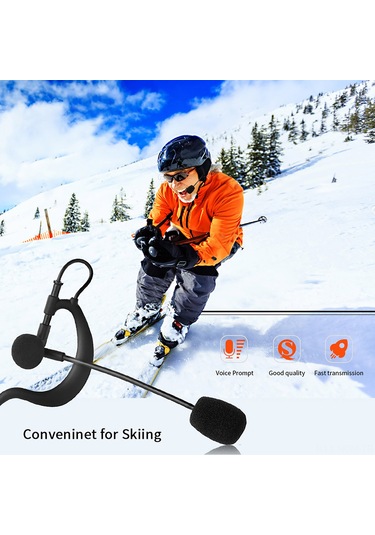 Vnetphone 3.5mm Hakem Kulaklığı Kulak Askısı V4 V6 İçin İletişim Kulaklıkları