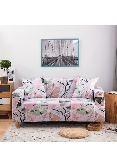 Jeehugo Koyu Mavi Tek Renkli Koltuk Kılıfı, 90-140cm Tek Kişilik, Dayanıklı Dokuma, Esnek Tabanlı, Ev Dekorasyonu, Toz Koruyucu, Pratik Kullanım DiğER