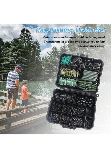 Novahub 420 Parça Av Aksesuar Seti - Taşınabilir Saklama Kutusu İle Avcılar İçin Mükemmel Seçim, Pratik Aksesuar Seti