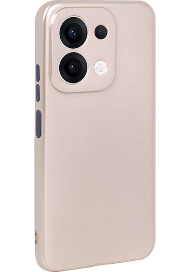 Redmi 15c Kılıf Zore Premier Silikon Kapak - Gold Gold