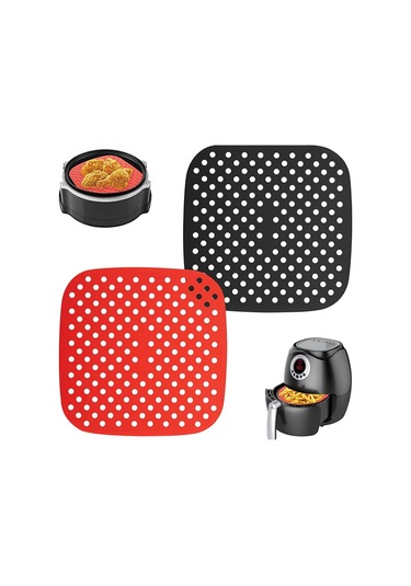 Kare Silikon Nihale Isıya Dayanıklı Kaymaz Tabanlı Pratik Mutfak Altlığı Tencere Ve Tabak Koruyucu Diğer