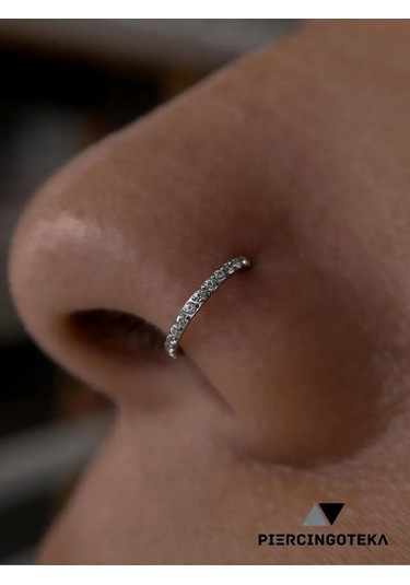 Piercingoteka Piercing Halka Tıklayıcı 37400881 Gri