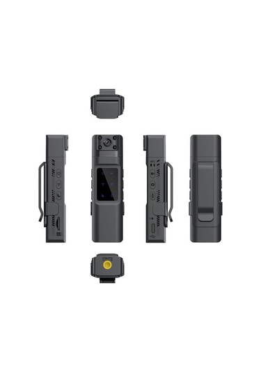 Novahub Wifi Spor Kamera - 1080p, 10 Saat Kayıt, Su Geçirmez, Mini, Taşınabilir Siyah