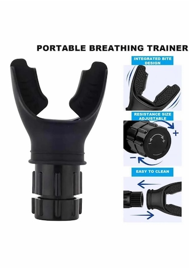 Unichrome Nefes Egzersiz Ayarlanabilir Nefes Zorluğu Nefes Dayanıklılığı