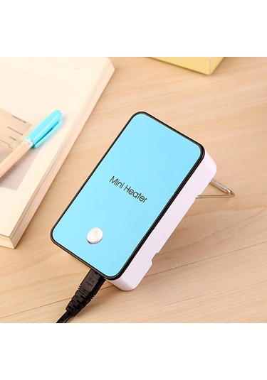 Teltree Ev İçi Küçük Ptc Seramik Isıtıcı - Sessiz Konvektif Hava Akışı, Otomatik Sıcaklık Kontrolü, Enerji Verimli, Mavi, Avrupa Standartı