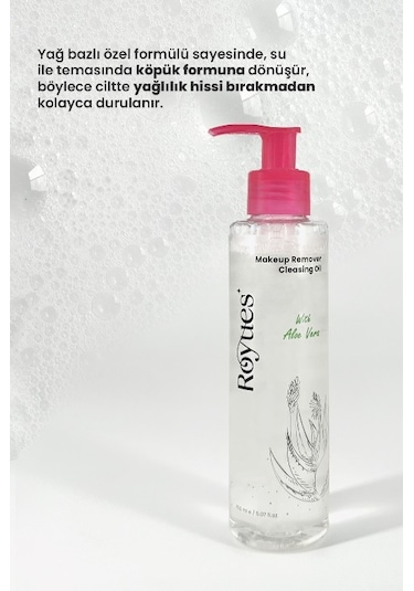 Royues Göz Yakmayan Makyaj Temizleme Yağı 150 ML