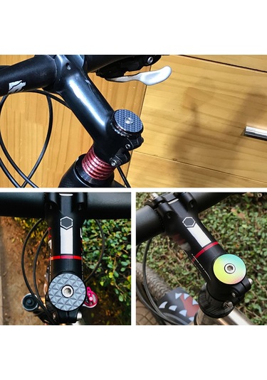 Reedark Yeni Tasarım F Tipi Aluminyum Çelik Tabaıkapak - 30mm Çap, 28.6mm Fork Uyumlu, Somun Hariç