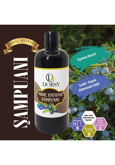 Dorsy Ardıç Katranı Şampuanı 400 ML