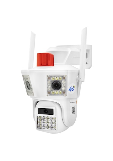 4g Speed Dome Ip Kamera 2 3 Mp Lens Beyaz Rx-45aı