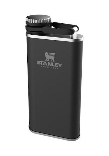 Stanley Klasik Paslanmaz Çelik Cep Matarası 0.23 Lt Siyah