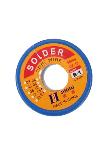 60/40 2% 500g 1.5mm Kalay Kurşun Hattı Lehimleme Rosin Çekirdek Lehim Akısı Kaynak Teli