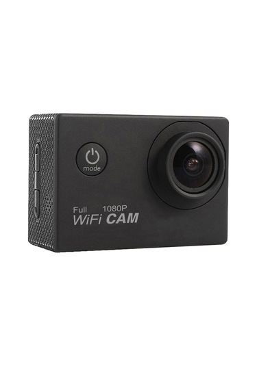 Reedark Su Spor Kamerası 1080p Full Hd 2 Ekran 30m Su Geçirmez Bisiklet Ve Outdoor Kayıt Cihazı Siyah