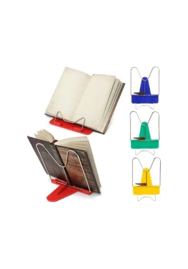Portatif Ayarlanabilir Metal Kitap Okuma Standı Aparatı Aleti 53