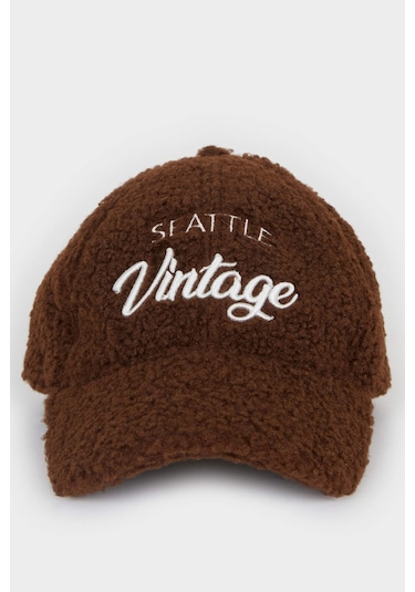 Defacto Kadın Pamuklu Cap Şapka A6376axnsbn201 Kahve