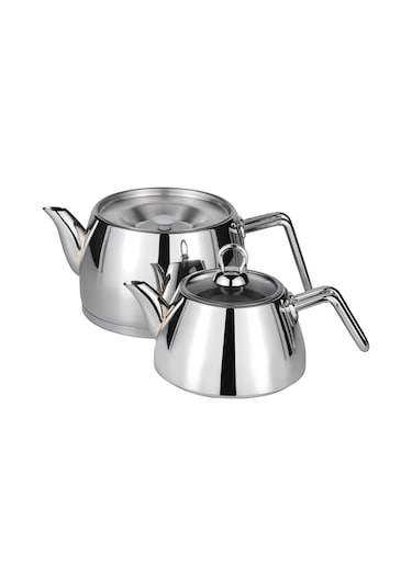 Amboss Aquamarine Orta Boy Çelik Kulp Çaydanlık AQA-5261 Metal