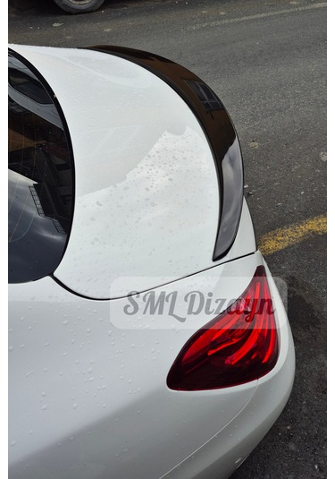 Mercedes W205 Amg Spoiler Spoyler Çıta Parlak Siyah Plastik 2015-2021 Sedan Uyumlu