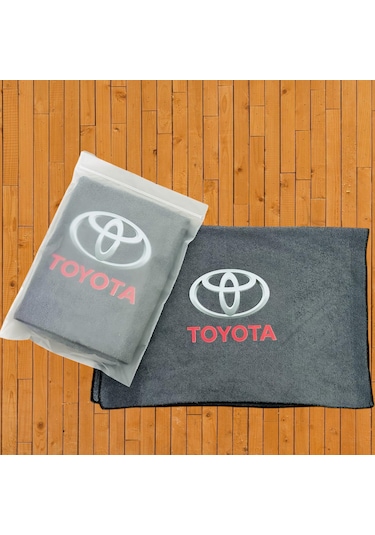 Mikrofiber Oto Kurulama Yıkama Havlusu 50x70 Araba Logolu Bez 12