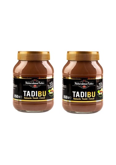 Abdurrahman Tatlıcı Tadıbu Kakaolu Fındık Ezmesi 2 x 850 G