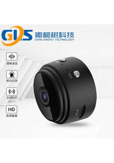 Padalink A9 Ev İzleme Kamerası: 1080p Hd, Kablosuz Wifi, Kızılötesi Gece Görüşü, Siyah, İwfcam Uygulaması