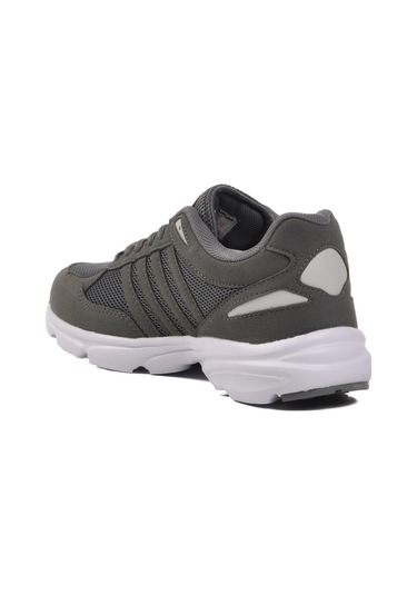 Füme Beyaz Fileli Hafif Unisex Spor Ayakkabı Disc G Füme