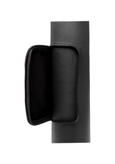 Yuga Suni Deri Proje Tüpü Cepli 10,5 Cm Siyah