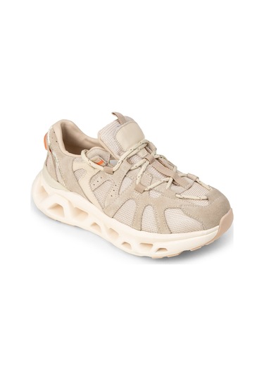 Deery Kadın Hakiki Süet Bej Sneaker Ayakkabı - M1128zbejc01 Bej